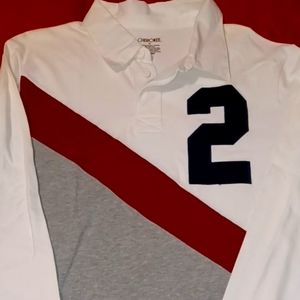 Boys Long Sleeve Collared Shirt